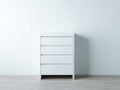 Mesitas de noche 60x40x82 cm blanco para dormitorio - diseño minimalista