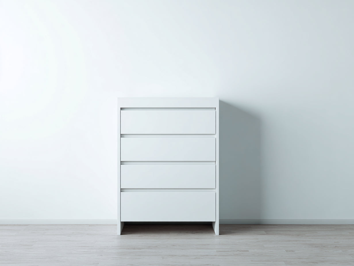 Mesitas de noche 60x40x82 cm blanco para dormitorio - diseño minimalista